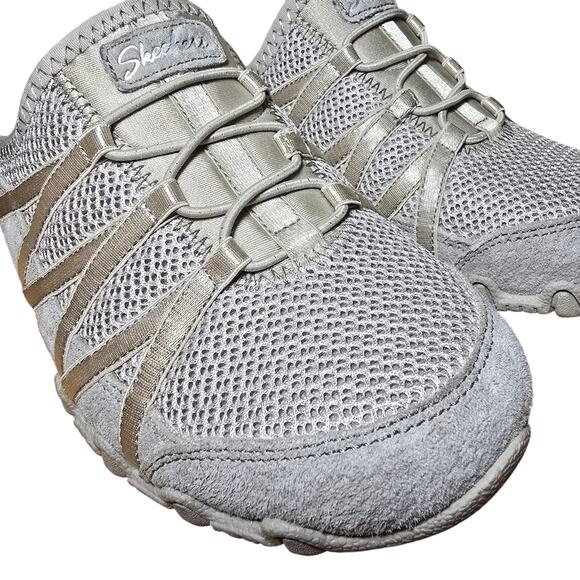 Skechers Grey Relaxed Fit Memory Foam Slip On Women Shoes Size 6.5 Exc. LN Cond - Picture 2 of 8